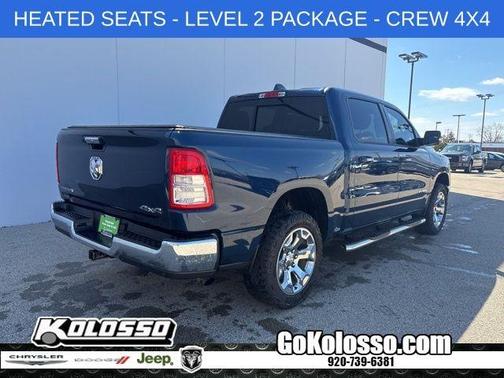 Patriot Blue Pearlcoat 2019 RAM 1500 Big Horn