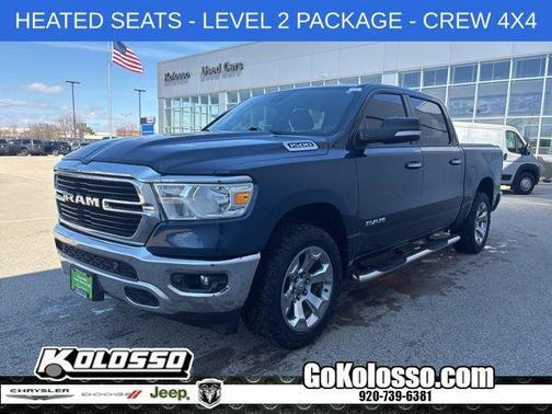 Patriot Blue Pearlcoat 2019 RAM 1500 Big Horn