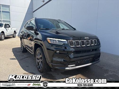 Diamond Black 2025 Jeep Compass Limited