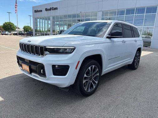 Bright White Clearcoat 2023 Jeep Grand Cherokee L Overland