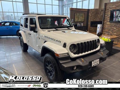 Bright White Clearcoat 2026 Jeep Wrangler Sport