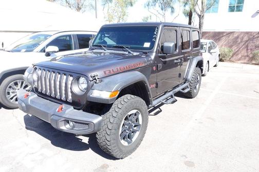 Granite Crystal Metallic Clearcoat 2021 Jeep Wrangler Unlimited Rubicon