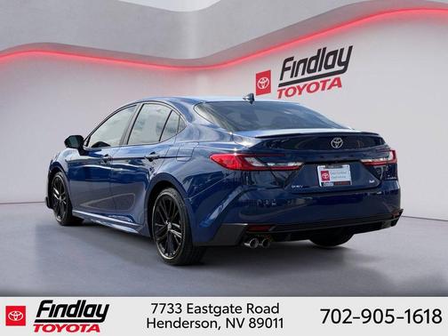 Reservoir Blue 2025 Toyota Camry SE