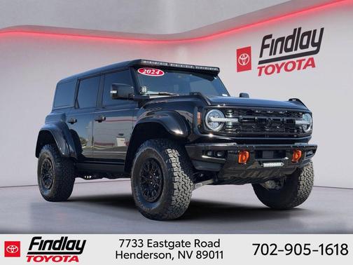 SHADOW BLACK 2024 Ford Bronco Raptor