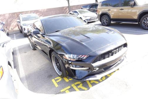 SHADOW BLACK 2019 Ford Mustang EcoBoost