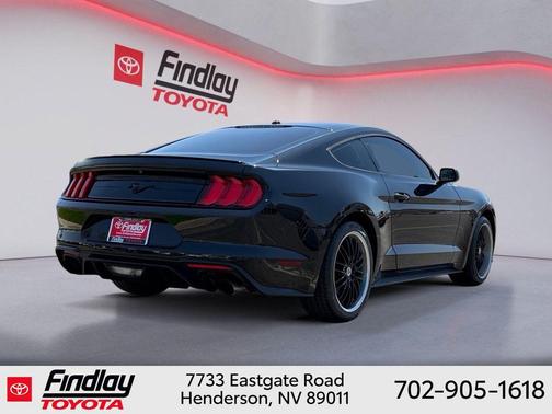SHADOW BLACK 2019 Ford Mustang EcoBoost