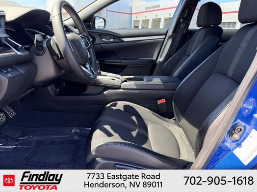 Aegean Blue Metallic 2021 Honda Civic Sport