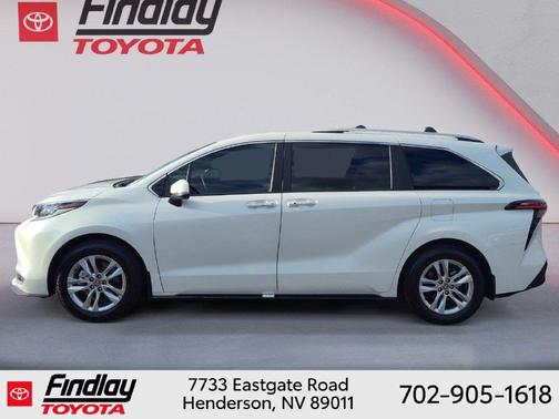 Wind Chill Pearl 2025 Toyota Sienna Limited