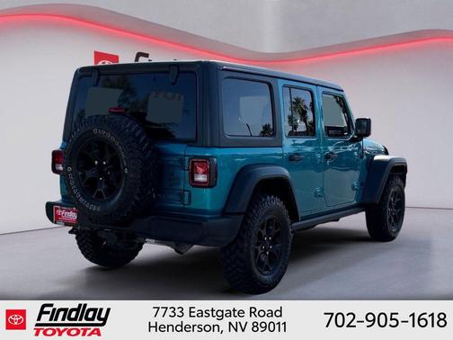 Bikini Pearlcoat 2020 Jeep Wrangler Unlimited Willys 4x4