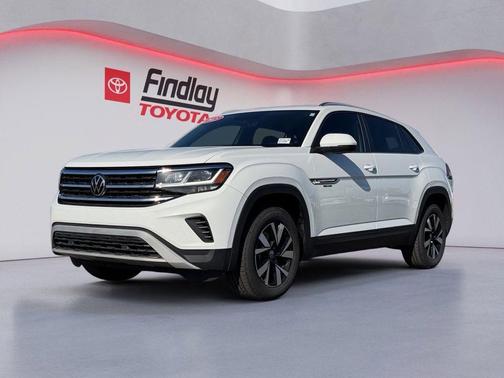 Pure White 2023 Volkswagen Atlas Cross Sport 2.0T SE