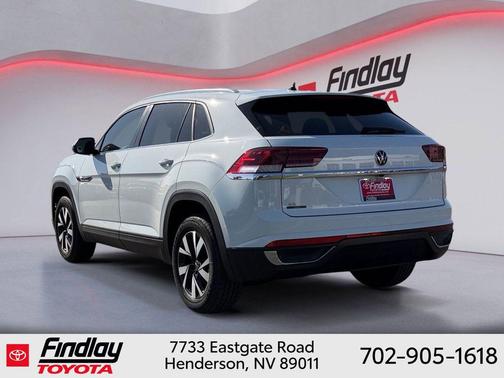 Pure White 2023 Volkswagen Atlas Cross Sport 2.0T SE