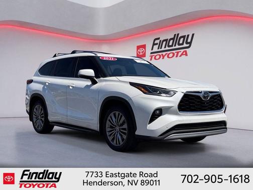 Blizzard Pearl 2021 Toyota Highlander Platinum