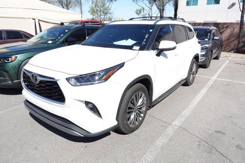 Blizzard Pearl 2021 Toyota Highlander Platinum