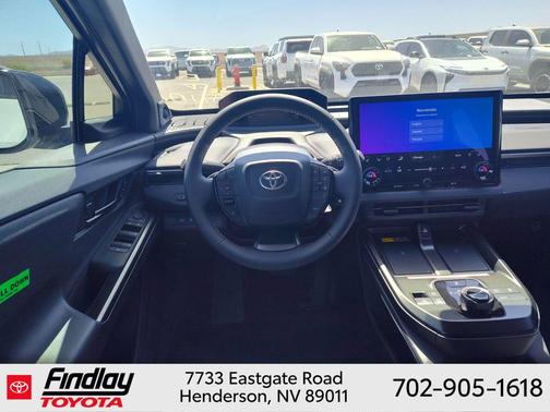 Wind Chill Pearl w/Midnight Black Metallic Roof 2026 Toyota bZ Limited