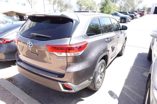Predawn Gray Mica 2017 Toyota Highlander Hybrid Platinum