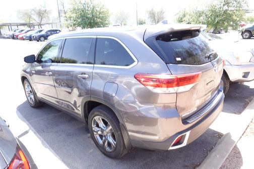 Predawn Gray Mica 2017 Toyota Highlander Hybrid Platinum