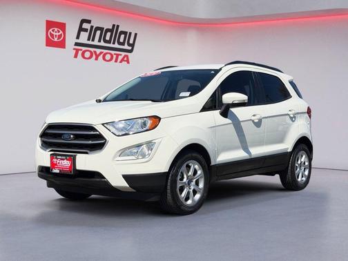 DIAMOND WHITE 2020 Ford EcoSport SE