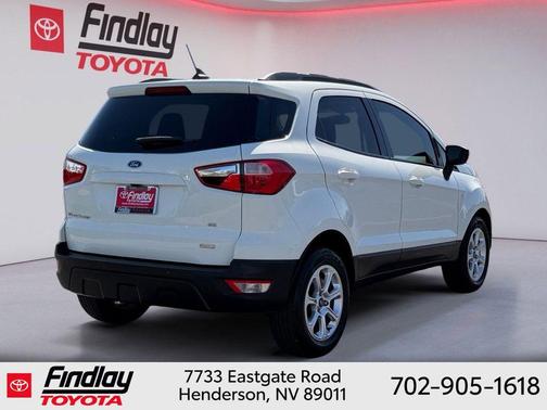 DIAMOND WHITE 2020 Ford EcoSport SE