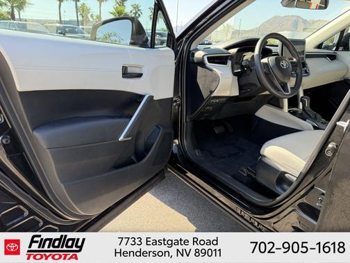 Jet Black 2024 Toyota Corolla Cross LE