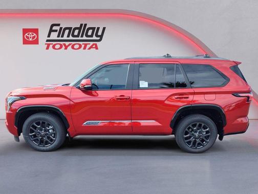 Supersonic Red 2026 Toyota Sequoia Platinum