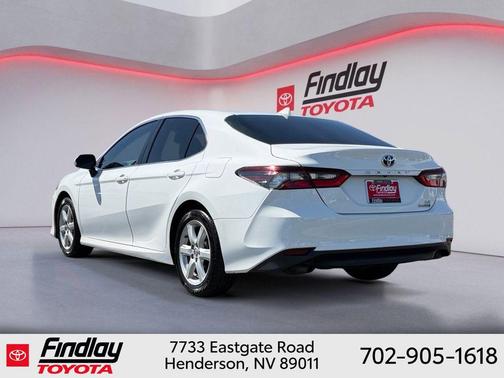 White 2022 Toyota Camry LE