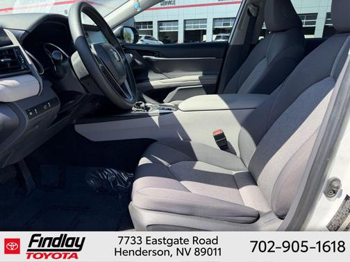 White 2022 Toyota Camry LE