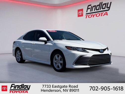 White 2022 Toyota Camry LE