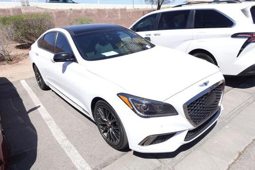 White 2018 Genesis G80 3.3T Sport