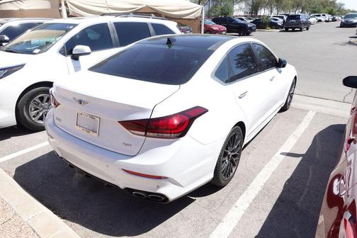 White 2018 Genesis G80 3.3T Sport