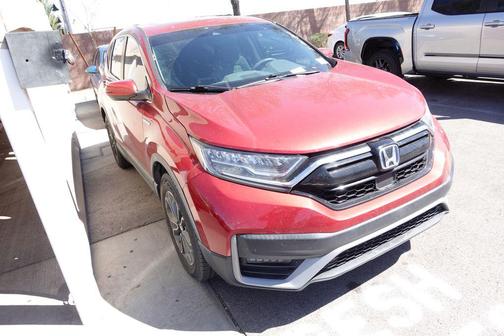 Radiant Red Metallic 2021 Honda CR-V Hybrid EX