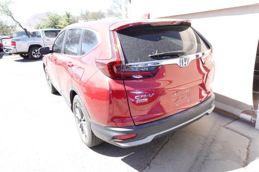 Radiant Red Metallic 2021 Honda CR-V Hybrid EX