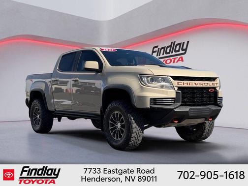 Sand Dune Metallic 2021 Chevrolet Colorado ZR2