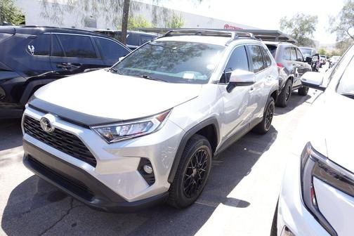 Silver Sky Metallic 2021 Toyota RAV4 XLE