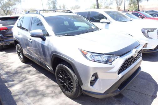 Silver Sky Metallic 2021 Toyota RAV4 XLE