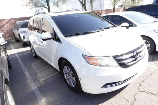 White 2015 Honda Odyssey EX-L