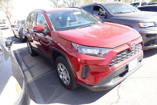 Ruby Flare Pearl 2021 Toyota RAV4 LE