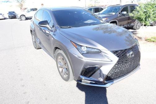 Nebula Gray Pearl 2021 Lexus NX 300 F Sport