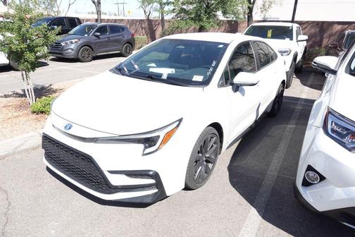 Wind Chill Pearl 2023 Toyota Corolla Hybrid SE