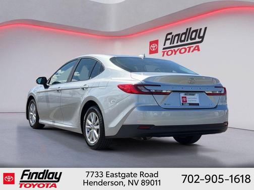 Celestial Silver Metallic 2025 Toyota Camry LE