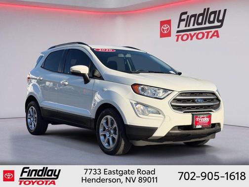 DIAMOND WHITE 2020 Ford EcoSport SE