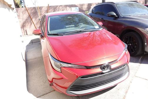 Ruby Flare Pearl 2025 Toyota Corolla LE