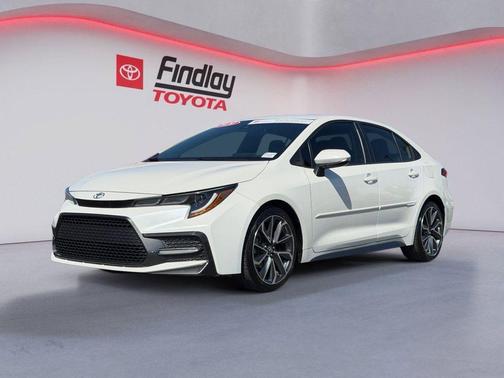 Blizzard Pearl 2020 Toyota Corolla SE