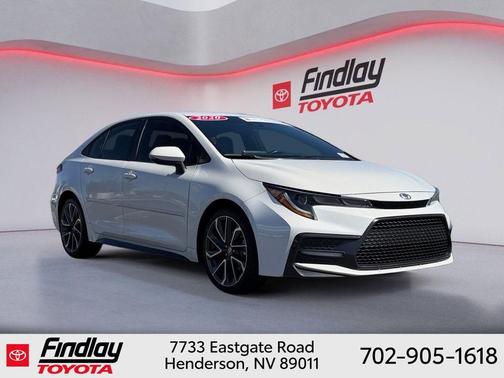 Blizzard Pearl 2020 Toyota Corolla SE