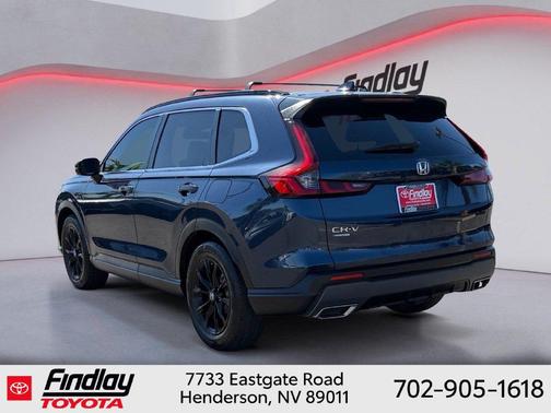 Navy 2025 Honda CR-V Hybrid Sport FWD