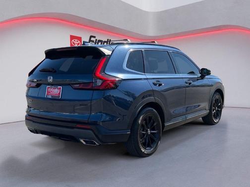 Navy 2025 Honda CR-V Hybrid Sport FWD