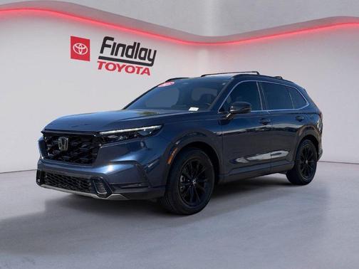 Navy 2025 Honda CR-V Hybrid Sport FWD