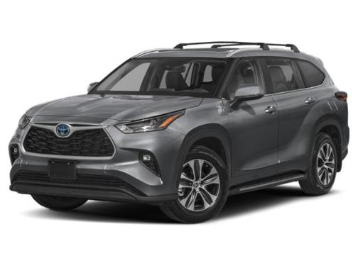 Magnetic Gray Metallic 2025 Toyota Highlander Hybrid XLE