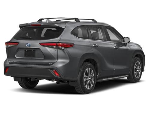 Magnetic Gray Metallic 2025 Toyota Highlander Hybrid XLE