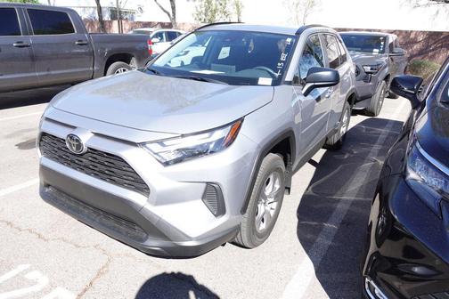 Silver Sky Metallic 2025 Toyota RAV4 Hybrid LE