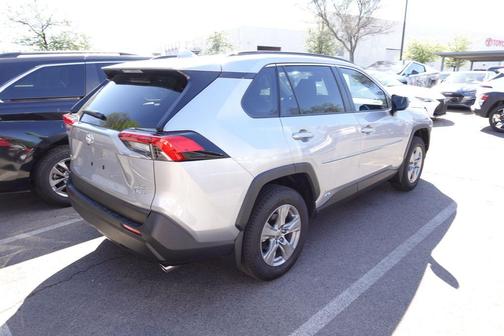 Silver Sky Metallic 2025 Toyota RAV4 Hybrid LE